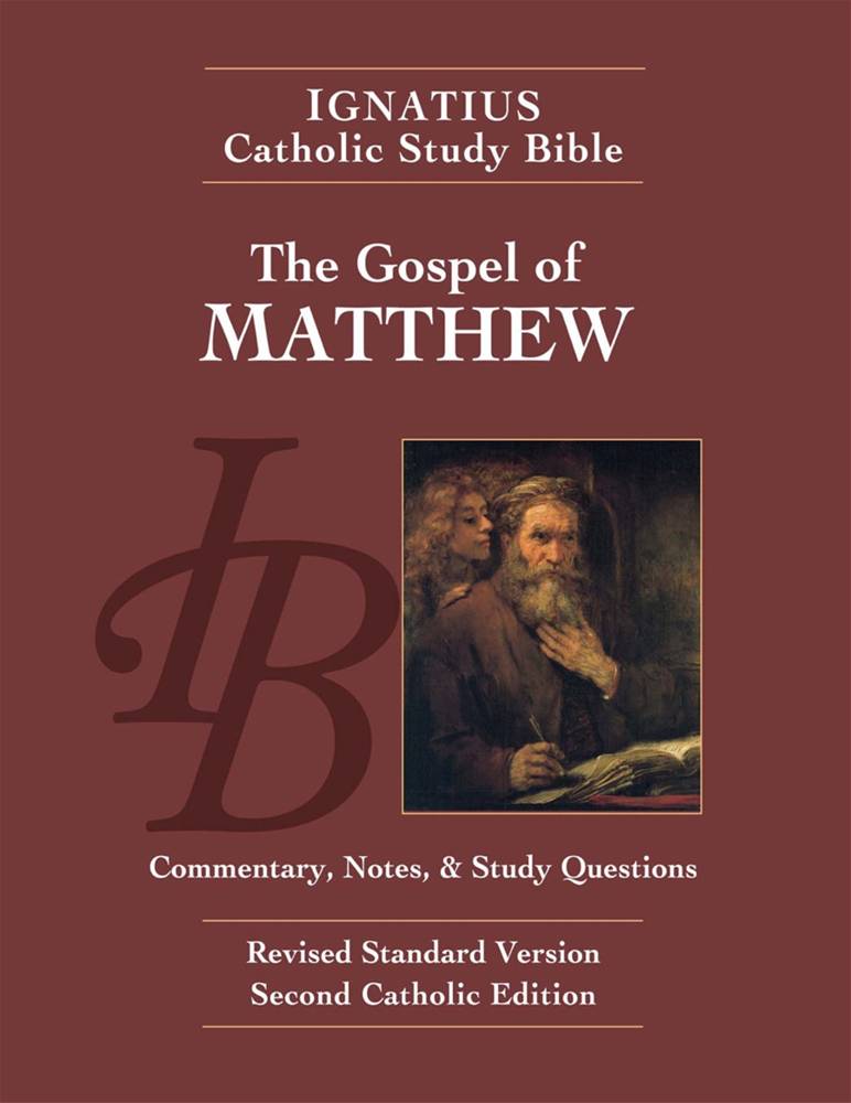 Gospel of Matthew Paperback Study Bible