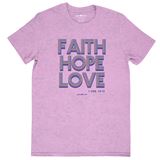 Grace & Truth T-Shirt Faith Hope And Love Retro