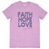 Grace & Truth T-Shirt Faith Hope And Love Retro