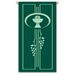 Green Chalice, Host and Grapevine Banner