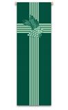 Green Wheat and Grapevine Banner