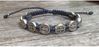 Grey and Silver St. Benedict Blessing Bracelet with Story Card