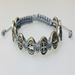 Grey and Silver St. Benedict Blessing Bracelet