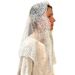 Guadalupe White Lace Chapel Veil from Spain