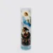 Guardian Angel 8" Flickering LED Flameless Prayer Candle with Timer