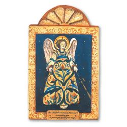 Guardian Angel Protection and Guidance Handmade Wall Plaque