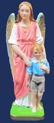 Guardian Angel and Boy Statue