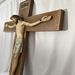 Gymnasium Crucifix with 50in Cross, Fiberglass in Traditional Colors - Made in Italy - CS290FC