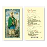 Hail Glorious St. Patrick Laminated Prayer Card