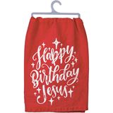 Happy Birthday Jesus Kitchen Towel