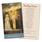 Healing Prayer Holy Card