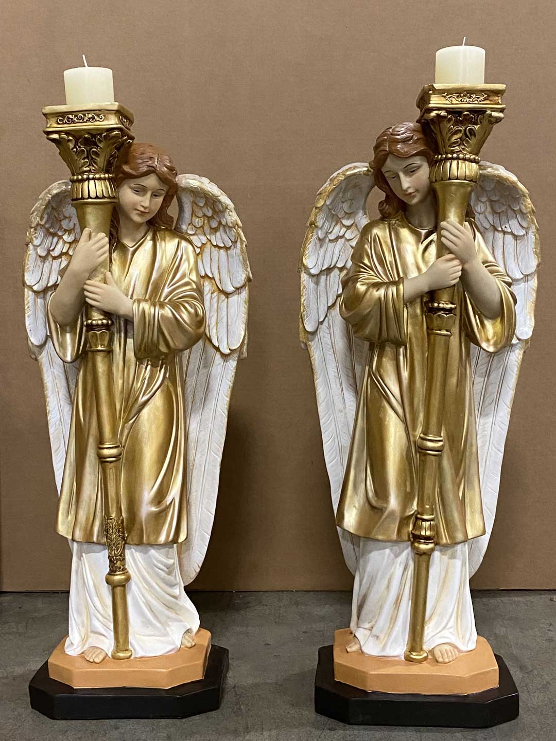 Heaven's Majesty 32" Angel Statue Set