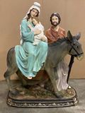 Heavens Majesty 48" Flight Into Egypt Statue 