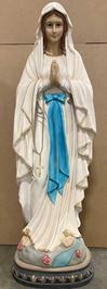 Heaven's Majesty 59" Our Lady Of Lourdes Statue