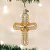 Holy Cross Glass Ornament TAKE 20% OFF WHEN ADDED TO CART