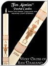 Holy Cross of San Damiano Paschal Candle