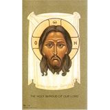 Holy Face Shroud Paper Prayer Card, Pack of 100