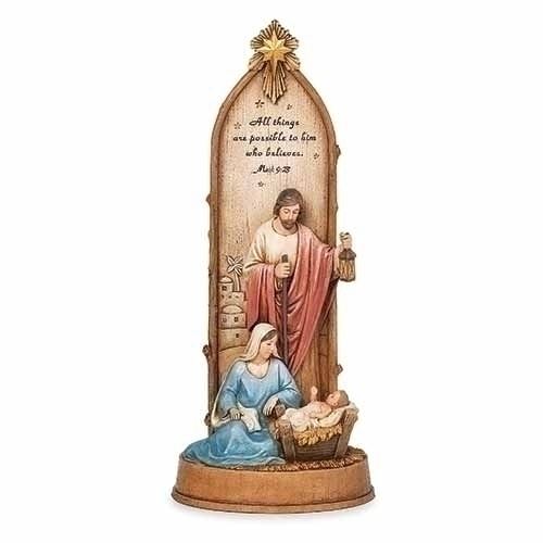 Holy Family 10" Figurine