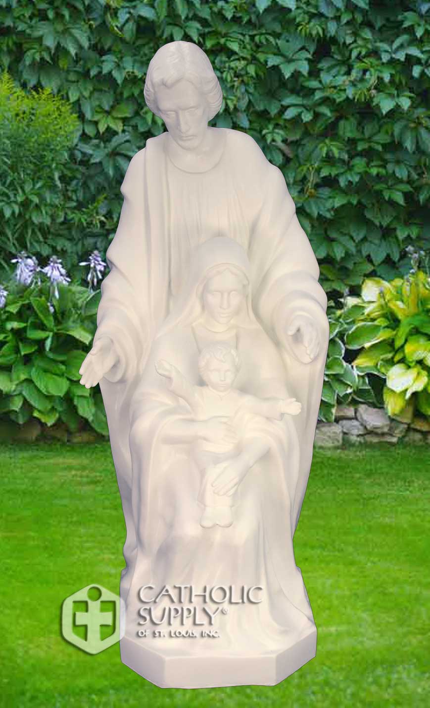 Holy Family 24" Statue, White