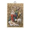 Holy Family 4" x 6" Gold Foil Mosaic Plaque