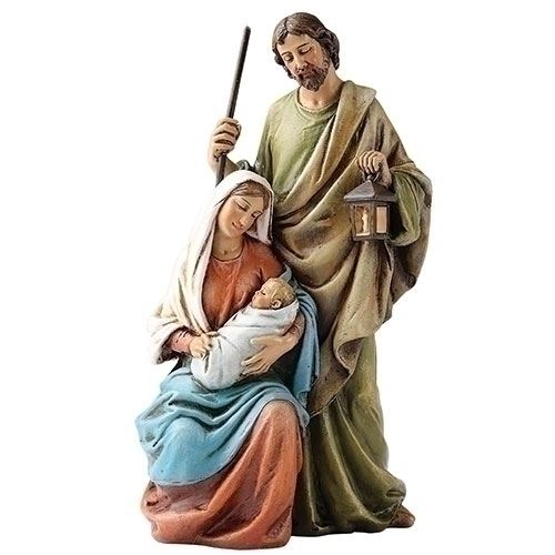 Holy Family 6.25" Resin Statue