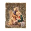 Holy Family 7.5" x 9" Wooden Wall Plaque