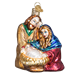 Holy Family Glass Ornament 