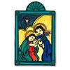 Holy Family Handmade Wall Plaque 5 1/2 in x 8 1/2 in