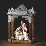 Holy Family in Lighted 12" LED Church Figurine