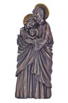 Holy Family Hand Painted 10" Statue