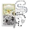 Holy Souls Chaplet with Multi Shade Glass Beads