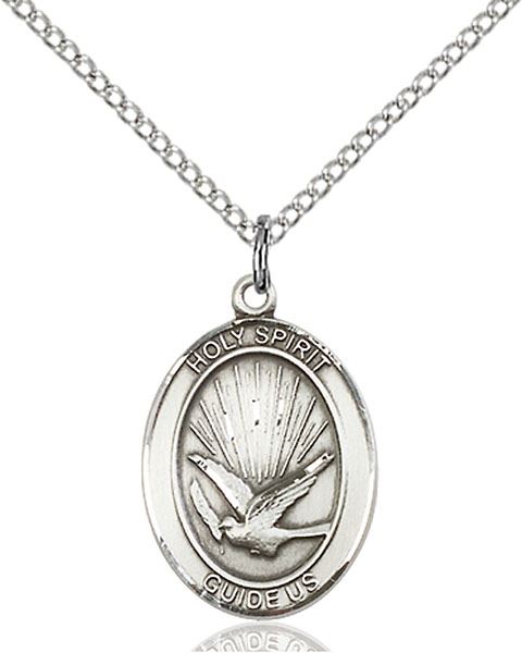 holy spirit necklace white gold