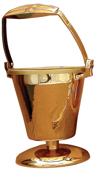30PS45 Holy Water Bucket with Sprinkler