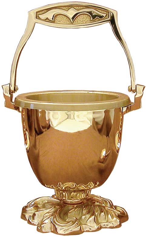 61PS93 Holy Water Bucket with Sprinkler