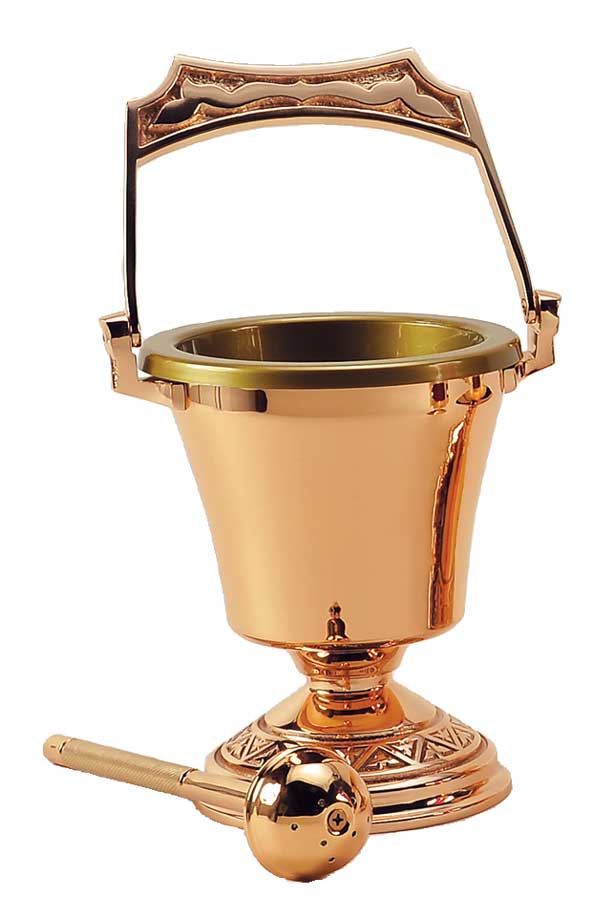 99PS40 Holy Water Bucket with Sprinkler