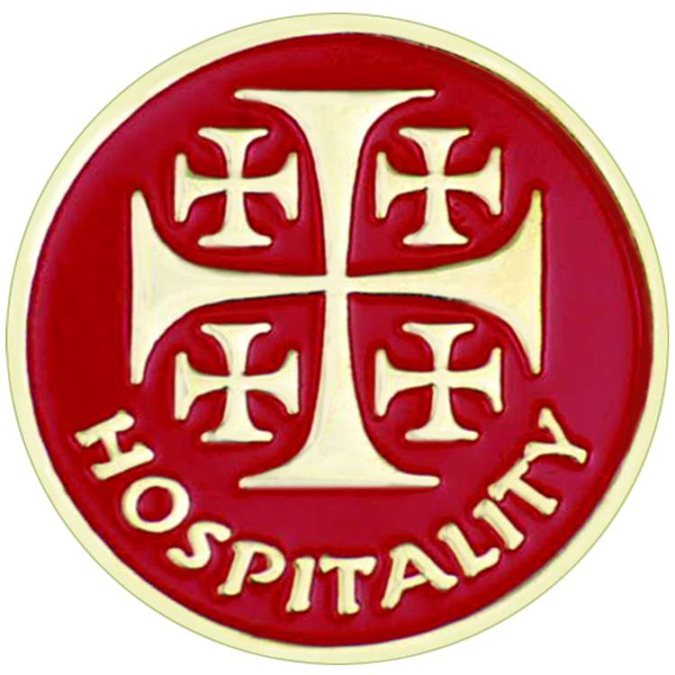 Hospitality Label Pin