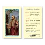 House Blessing Laminated Prayer Card