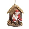 Hush Baby Jesus Santa with Christ Child 4" Ornament