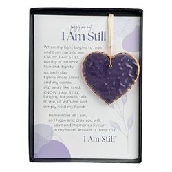 I Am Still (Alzheimers/Dementia) Heart Ornament in Gift Box