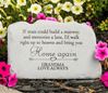 If Tears Could Build a Stairway Personalized Memorial Garden Stone *SPECIAL ORDER NO RETURN*