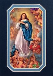 Immaculate Conception 3.5" x 5" Matted Print