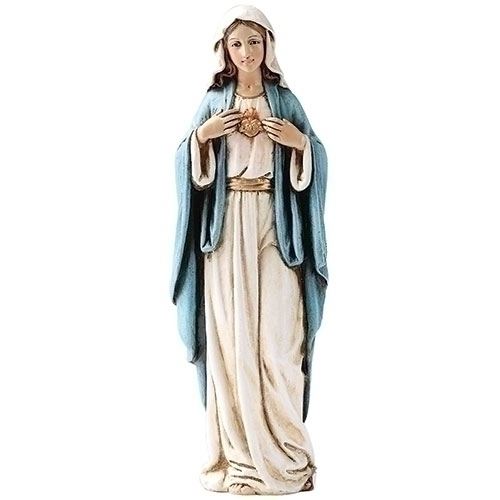 Immaculate Heart of Mary 6" Resin Statue