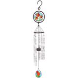 In Memory 35" Stained Glass Wind Chime