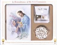 In Remembrance of My First Communion Missal Set White