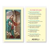 In The Time Of Loss Laminated Prayer Card