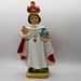 Infant Of Prague 12" Statue Plaster, Colored Made In Italy - 17673