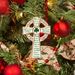 Irish Blessing 5" Porcelain Cross Ornament - 21853