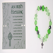 Irish Blessing Stretch Bracelet with Celtic Cross Charm on Prayer Card - 126500