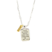 Jeremiah 29:11 For I Know The Plans I Have For You, Plans To Give You Hope And A Future Necklace - 125423
