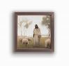 Jesus And Sheep 11" Framed Art